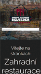Mobile Screenshot of belveder-protivin.cz